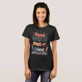 T-shirt Math Formula 100 Jours D'École Joyeux 100E Jour De (Devant entier)