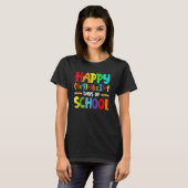 T-shirt Math Formula 100 Jours D'École Math Enseignant 100 (Devant entier)