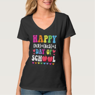 T-shirt Math Formula Joyeux 100 Jours D'École 100E Jour Ma