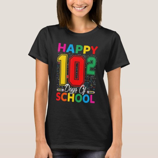 T-shirt Math Formula Math Lover 100 Jours D'École 100 Jour (Devant)