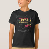 T-shirt Math Funny raconte les mathématiques mathématiques (Devant)