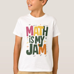T-shirt Math Groovy est ma jambe Premier Jour De Rentree S