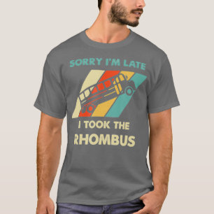 T-shirt Math I A Pris Le Rhombus Funny Math Nerd