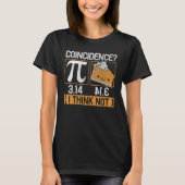 T-shirt Math Instructor Math Enseignant Mathématicien Pi D (Devant)