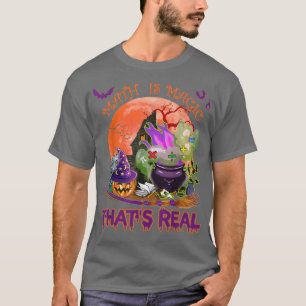 T-shirt Math Is Magic That's Real Funny Math Halloween ave