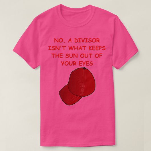 T-shirt Math Joke 18 (Design devant)