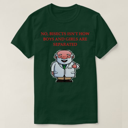 T-shirt Math Joke 61 (Design devant)