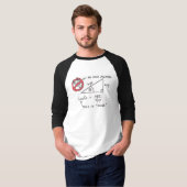 T-shirt Math Joke Trigonometry Sine Fonction (Devant entier)