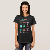 T-shirt Math keeps you balanced (Devant entier)