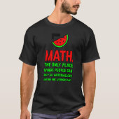 T-shirt Math Le Seul Endroit Où Les Gens Peuvent Acheter 6 (Devant)