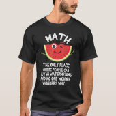 T-shirt Math Le Seul Endroit Où Les Gens Peuvent Acheter 6 (Devant)