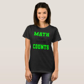 T-shirt Math Le Seul Sujet Qui Compte Math Enseignant & (Devant entier)