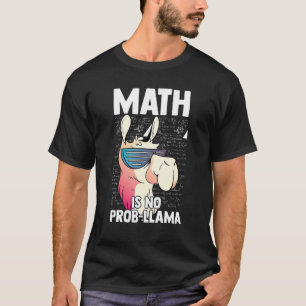 T-shirt Math Llama Mathematician Teacher
