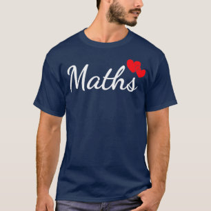 T-shirt Math Love