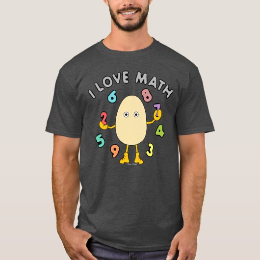 T-shirt Math Love (Devant)