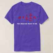 T-shirt Math Lover Coping Funny Valentines Day print (Design devant)