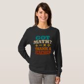T-shirt Math Lover Enseignant de l'école d'éducation Geek (Devant entier)