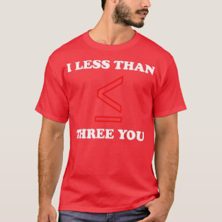 T-shirt Math Lover Fun Love Funny Valentines Jour design