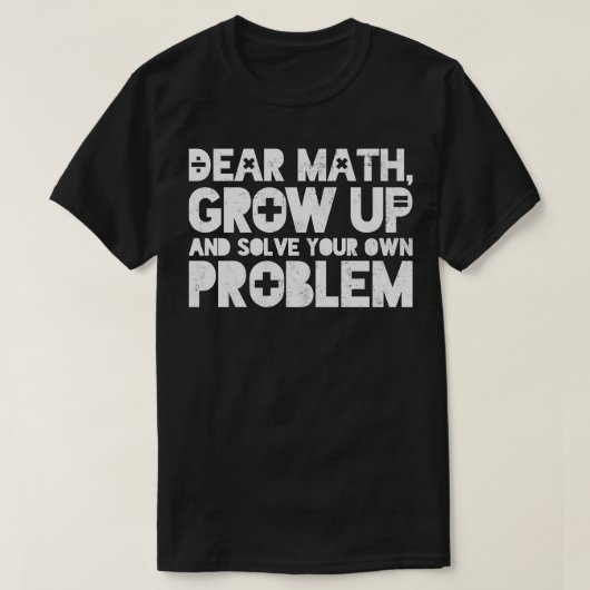 T-shirt Math Math Enseignant Mathématique Mathématiques (Design devant)