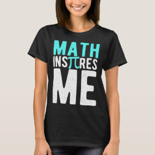 T-shirt Math M'Inspire Pi Numéro 3 14 Pi Tag Enseignant St