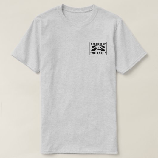 T-shirt Math Mutt (Design devant)