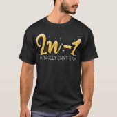 T-shirt Math Nerd algèbre Mathématique Calcul Science coud (Devant)