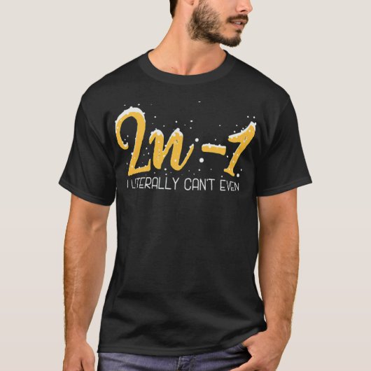 T-shirt Math Nerd algèbre Mathématique Calcul Science coud (Devant)