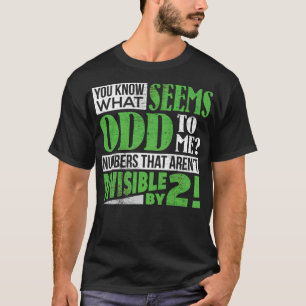 T-shirt Math Nerd cheval Geek dit falkenstein
