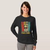T-shirt Math n'est pas Prob Llama Math Llama Enseignant (Devant entier)