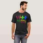T-shirt Math Nothing bibi & tina série tv (Devant entier)