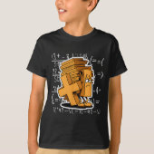 T-shirt Math Overload Funny Equation Cartoon  (Devant)