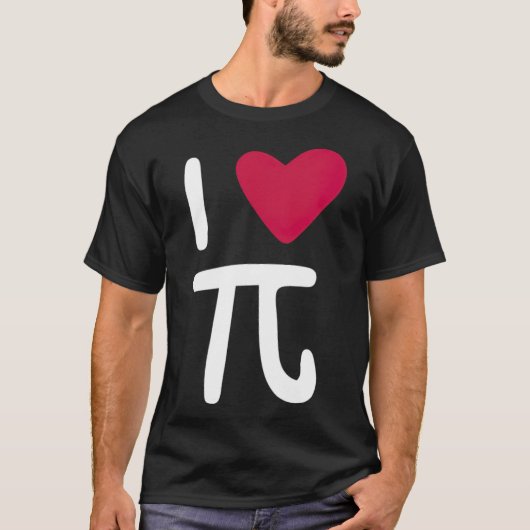 T-shirt Math Pi rodeo tina (Devant)