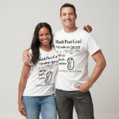 T-shirt ► Math Post Grad équation quadratique et Klein bou (Unisexe)