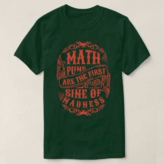 T-shirt Math Puns Don Sine Of Madness Enseignant Math Day (Design devant)