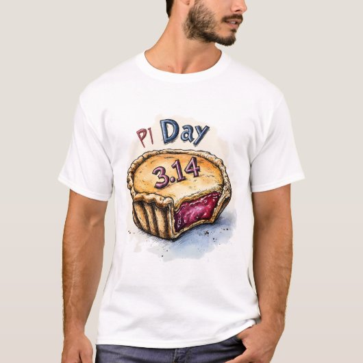 T-shirt Math Rencontre Dessert : Fun Pi Day Celebration (Devant)