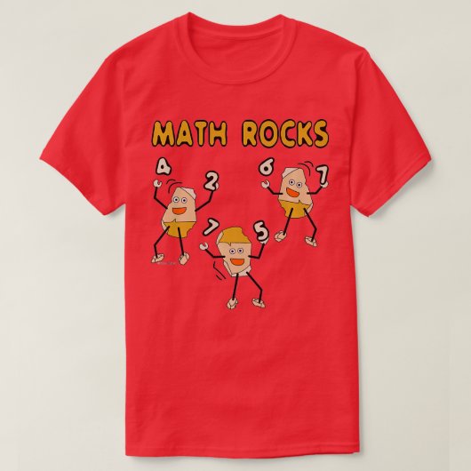 T-shirt Math Rocks (Design devant)