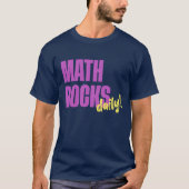 T-shirt Math Rocks Daily (Devant)