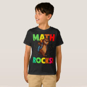 T-shirt Math Rocks Sloth Retour À L'École (Devant entier)