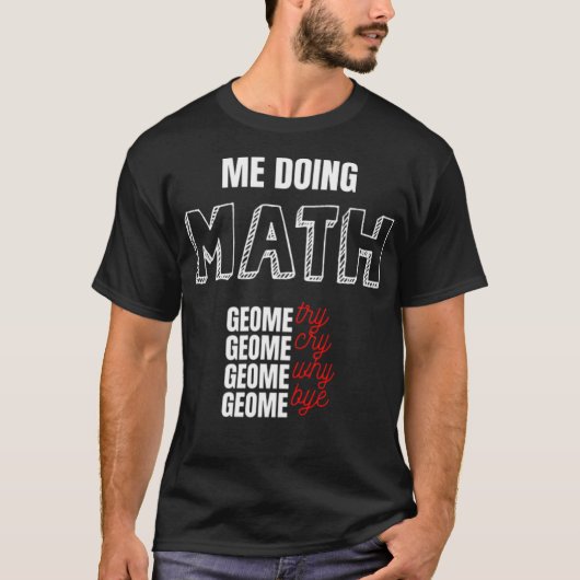 T-shirt Math School Form Education Lessons Dessin de l'ens (Devant)