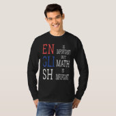 T-shirt Math Science Idée de l'enseignant Nerd Anniversair (Devant entier)