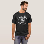 T-shirt Math Ster Enseignant Mathématiques Mathématiques M (Devant entier)