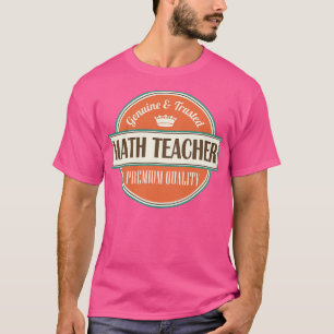 T-shirt Math Teacher