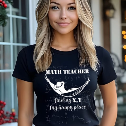 T-shirt Math Teacher