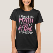 T-shirt Math Teacher Math Student (Devant)