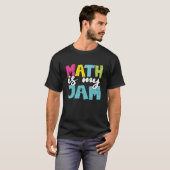 T-shirt Math Tutor Éducation Enseignant Math Math Est Mon  (Devant entier)