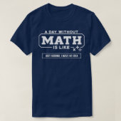 T-shirt Math Un Jour Sans Maths (Design devant)