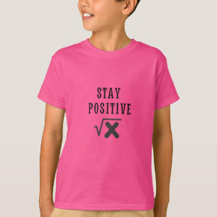T-shirt Math Valeur absolue Rester positif