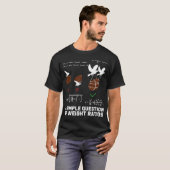 T-shirt Math Weights And Ratios série tv cowboy (Devant entier)