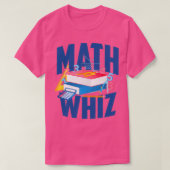 T-shirt Math Whiz étudiant math (Design devant)