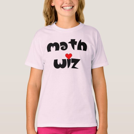 T-shirt Math Wiz (Devant)